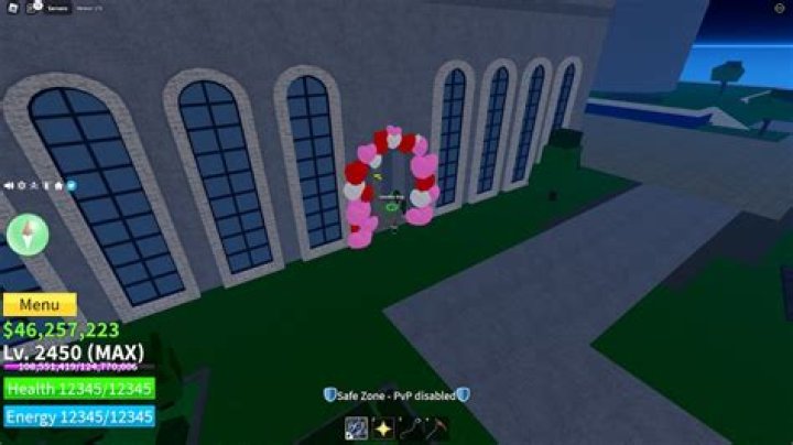 All Valentine's shop locations in Blox Fruits and their exclusive items