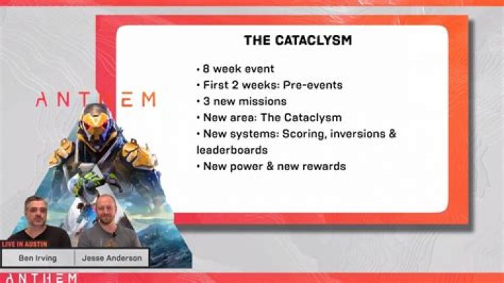 Anthem Has A Countdown Timer Signalling A New Cataclysm Event