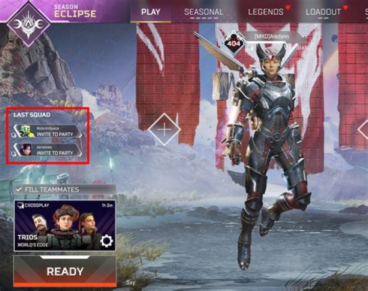 
Apex Legends How to Add Recent Players to Friends