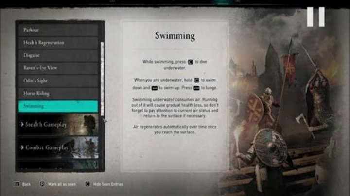 How To Swim and Dive In Assassin’s Creed Valhalla?