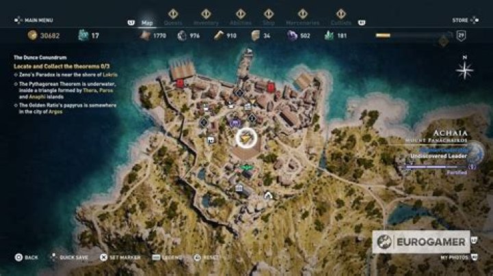 Assassin's Creed Odyssey - Turning Tides, An Arm and a Leg riddle solutions and where to find the Sea Captain Dock, Argos Leader's House tablets