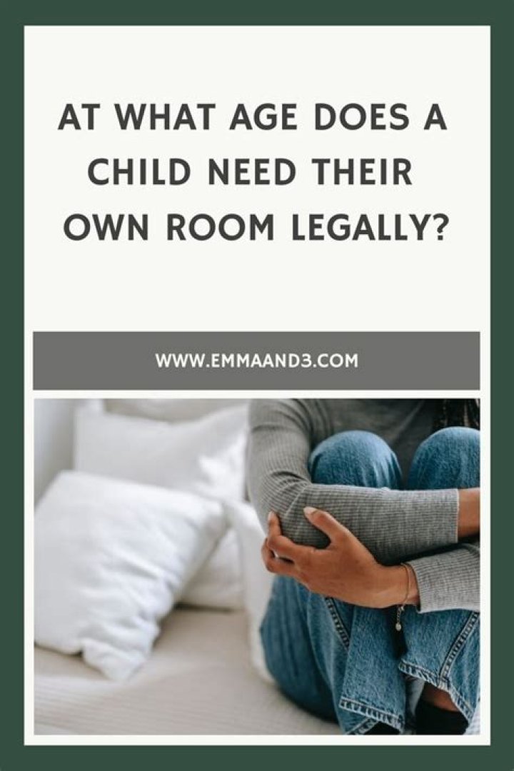 At what age does a child need their own room legally in Texas?