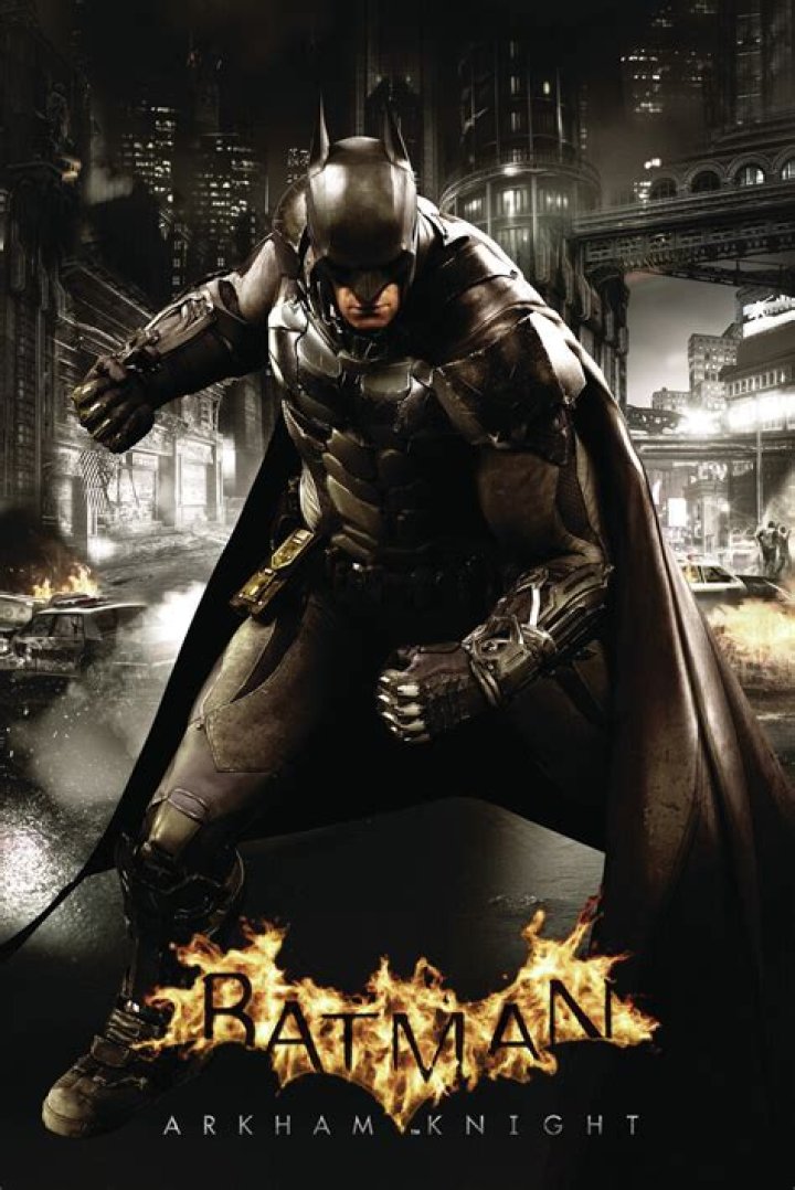 Batman Arkham Knight: Final Poster, Preloading Available, 3.5 GB Day One Patch