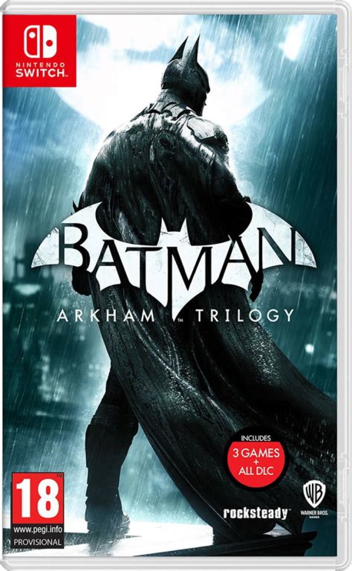 Batman: Arkham Trilogy Nintendo Switch Cart Fits Just One Game