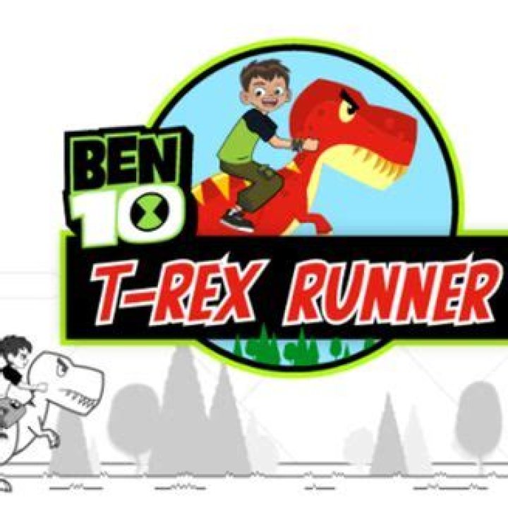 Ben 10 T-rex Runner - Ben 10 Games