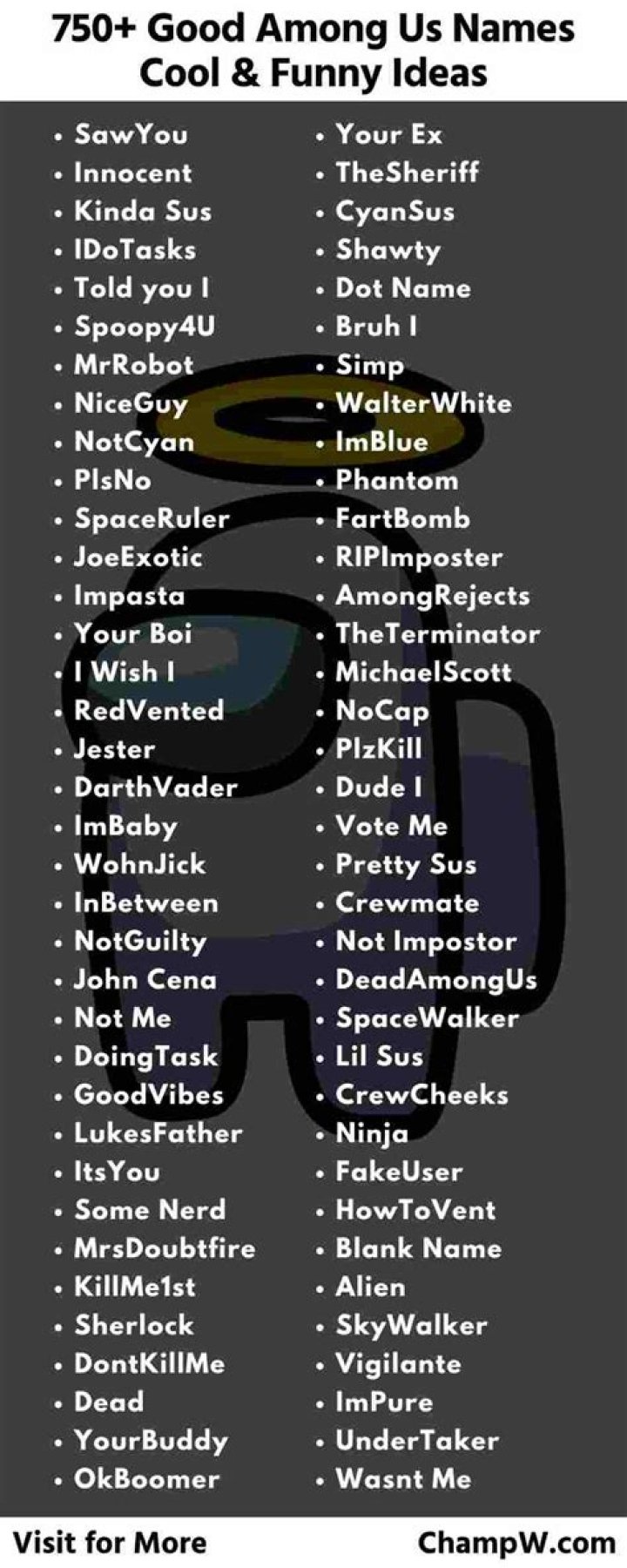 Good & Weird Usernames To Keep