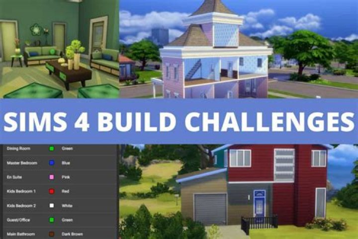 The best build challenges for The Sims 4