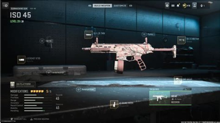 Best ISO 45 Loadout in MW2 & Warzone 2: Attachments, Perks, Playstyles