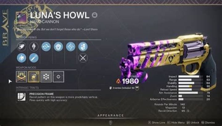 Best Legendary Hand Cannons in Destiny 2: The Witch Queen