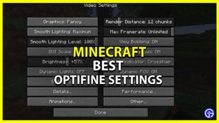 Best Minecraft Optifine Settings To Boost FPS