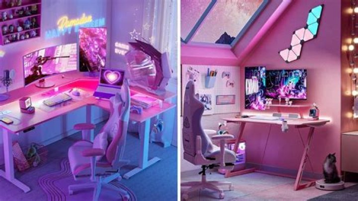 Best Pink Gaming Desks