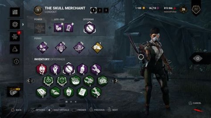 Best The Skull Merchant build in Dead by Daylight