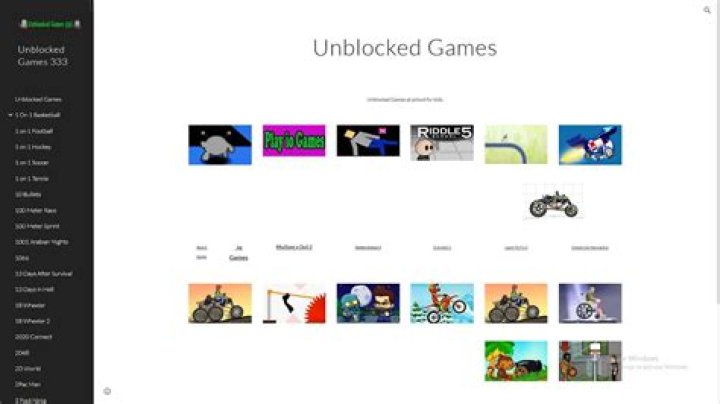 Best websites for Unblocked Games