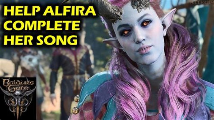 Baldur's Gate 3 (BG3): How To Help Alfira Finish The Song