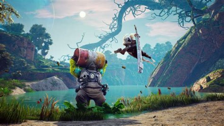 Biomutant crossroads decision - should you pick Dark Red or Light Blue?