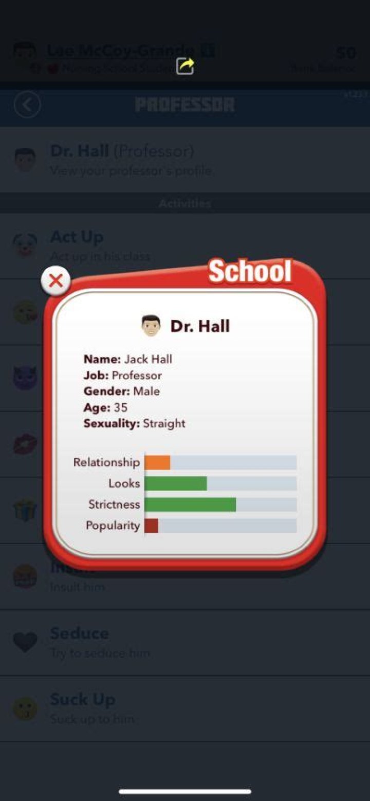 BitLife School Update - Popularity and Grades