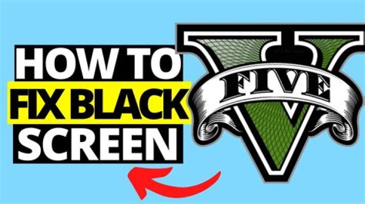 Black screen in GTA V on PS5 – How to fix