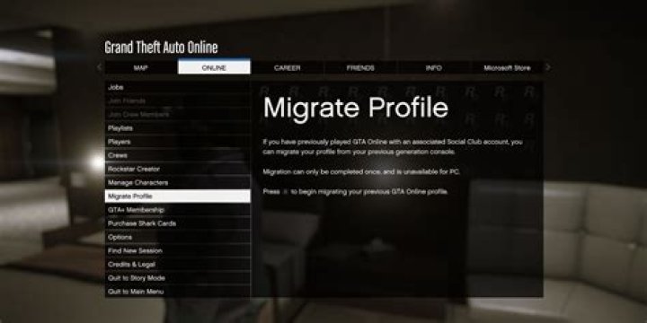 GTA Online PS5 Black Screen While Migrating Account Fix