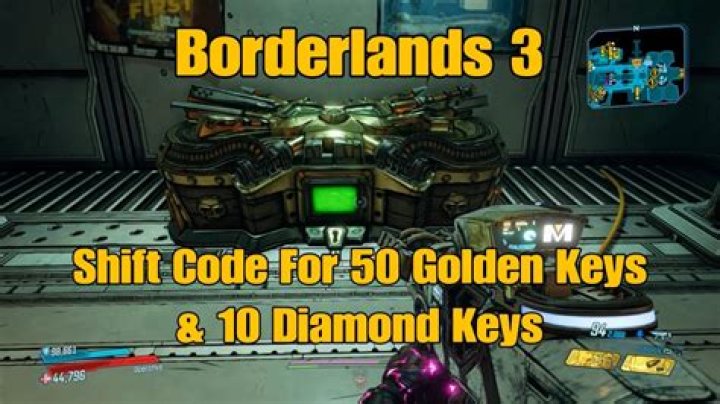Borderlands 3 Diamond Key Shift Code & Cosmetic Pack Reward