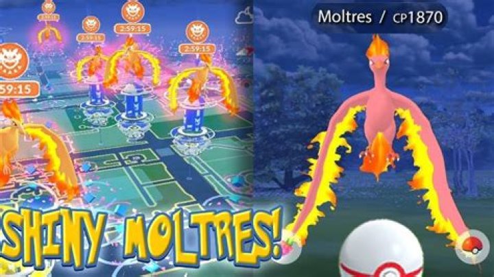 Can you catch a shiny Moltres in Pokemon Go?