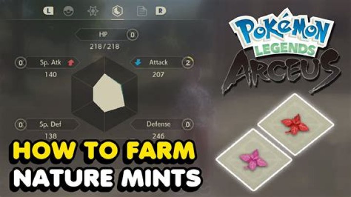 Can you change a Pokémon’s Nature in Pokémon Legends: Arceus?