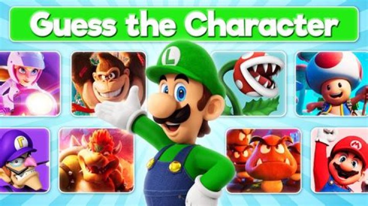 Can You Guess The Mario Characters Quiz