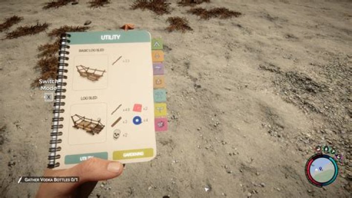 Can you make a log sled in Sons of the Forest?