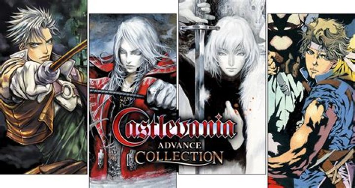 Castlevania Advance Collection games listed