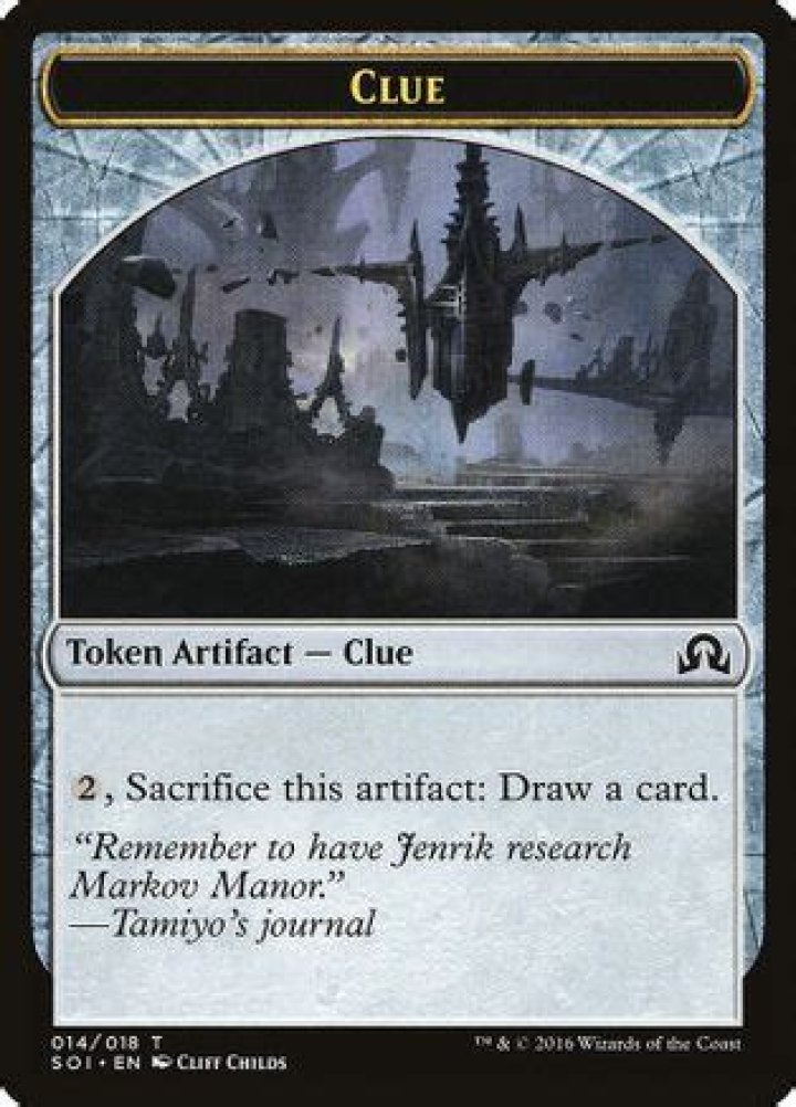{Clue Token} (#014) | Murders at Karlov Manor
