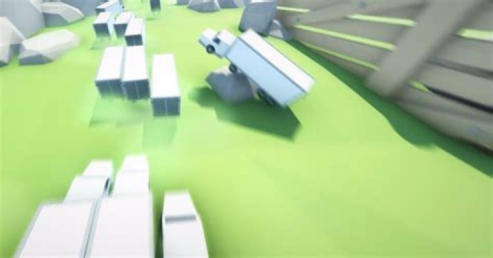 Clustertruck is a cruel, brilliant joke of a game