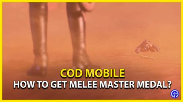 How To Get Melee Master Medal In COD Mobile?