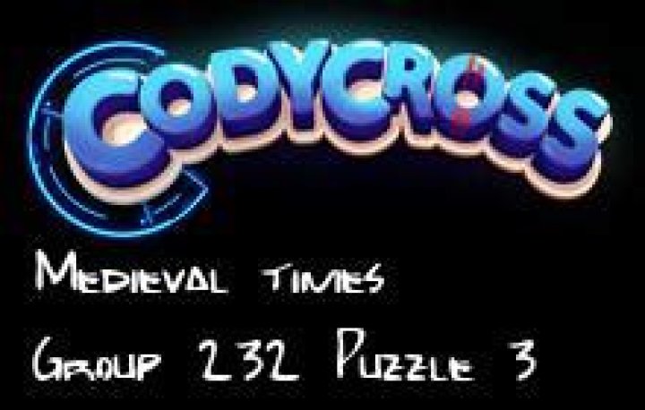 CodyCross Medieval Times Group 232-Puzzle 4 Answers • Game Solver