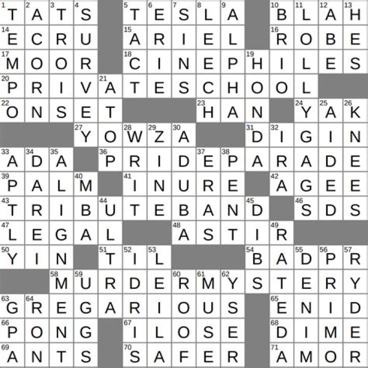 Comfortable existence crossword clue answer