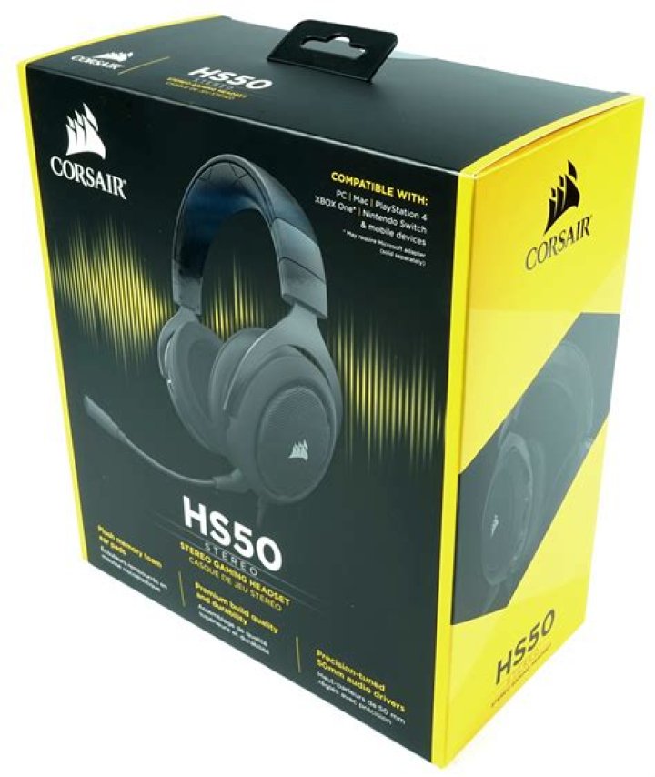 Corsair HS50 Gaming Headset Review