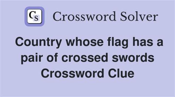 Cross swords Crossword Clue and Answer