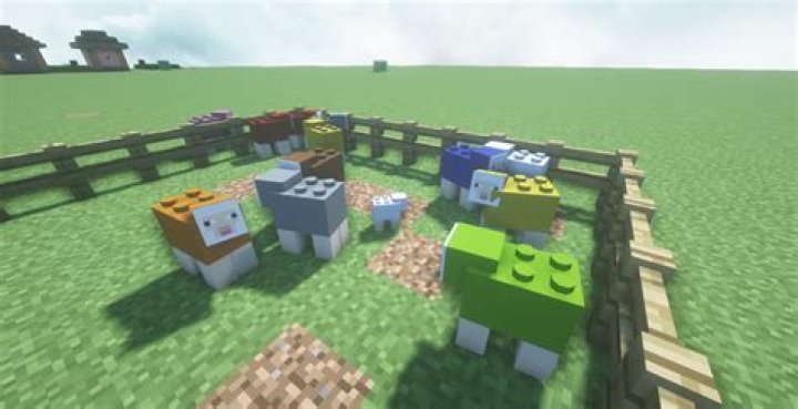Cute Minecraft Mods Swaps out Animals With Lego Figures