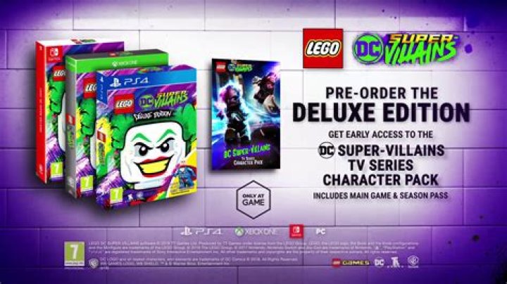 LEGO DC Super Villains DLC Detailed; Brings the Entire DC Universe to the Game