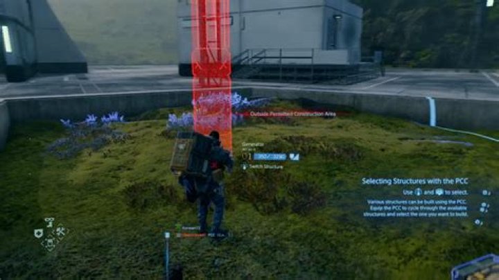 
Death Stranding: How to Build Structures Using the PCC