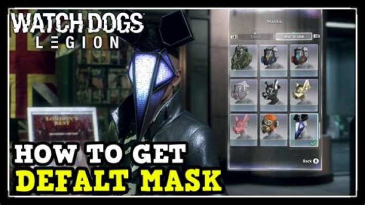 Watch Dogs: Legion: How To Unlock Defalt Mask
