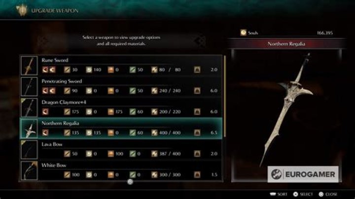 Demon's Souls best weapon recommendations and locations, including the Northern Regalia, Falchion, Uchigatana, Kilij and Claymore explained