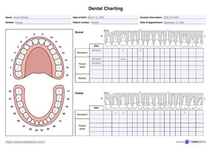 Dental Charting Quiz