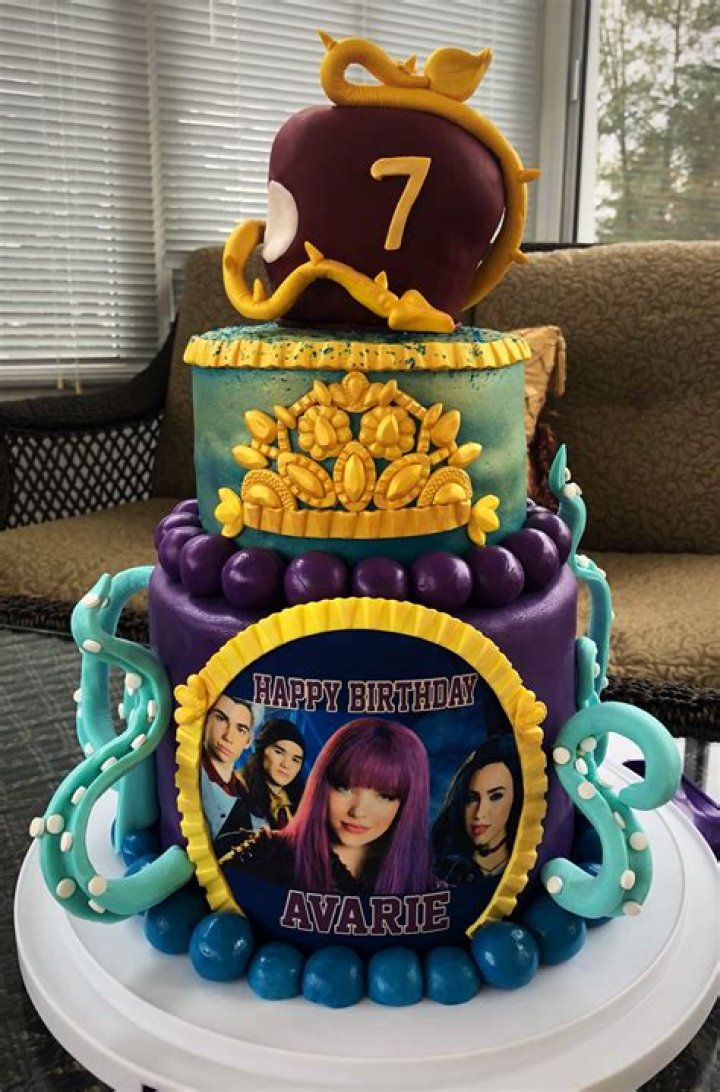 Descendants Birthday Cake - Descendants Games