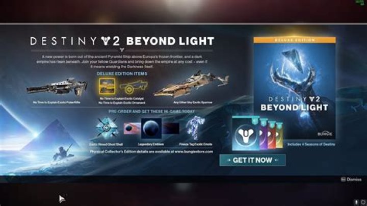 Destiny 2 Beyond Light Deluxe Edition Buying Guide