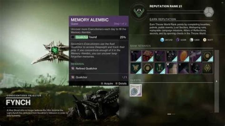 Destiny 2: How to complete the Memory Alembic quest
