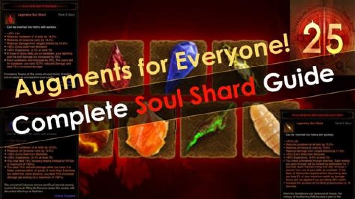 How To Upgrade Soul Shards In Diablo 3 Season 25