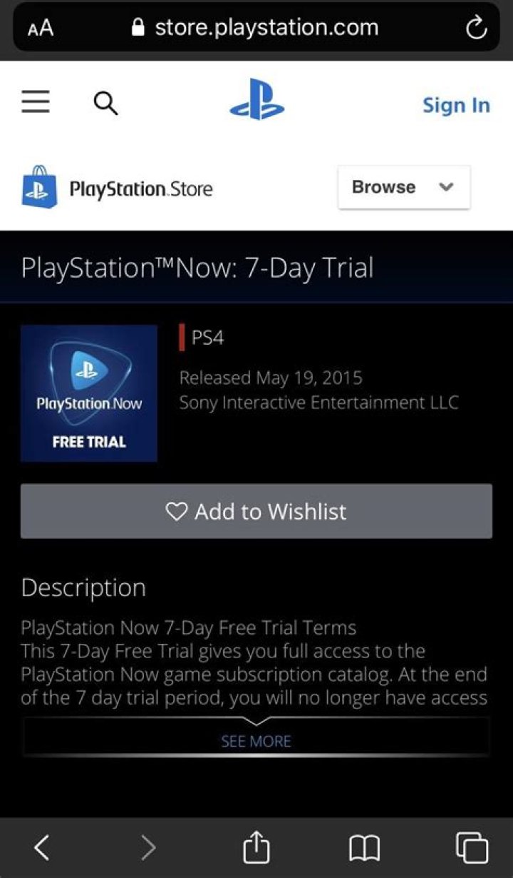 Did they remove PS now free trial?