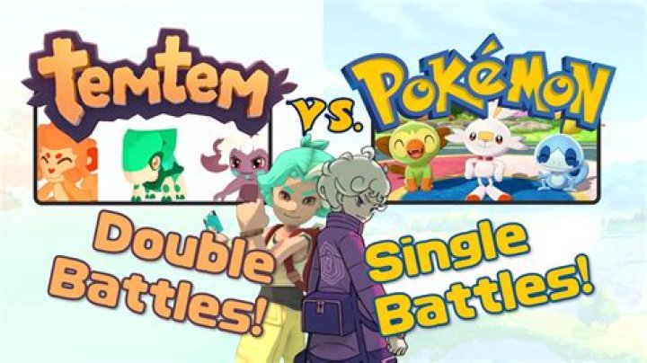 The major differences between Temtem and Pokémon
