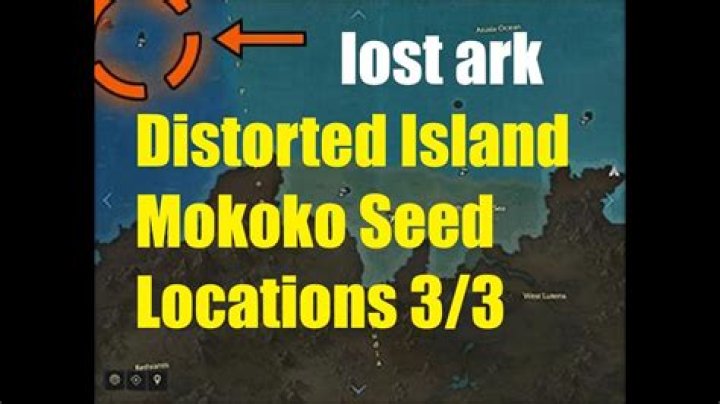 Distorted Island Mokoko Seeds Locations