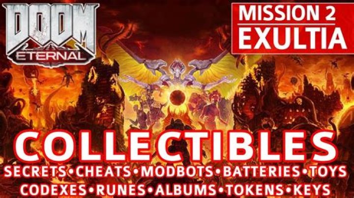 DOOM Eternal: All Collectibles Locations | M2: Exultia