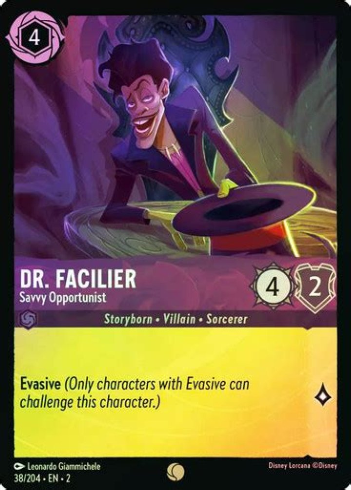 Dr. Facilier - Savvy Opportunist | Rise of the Floodborn (Cold Foil)